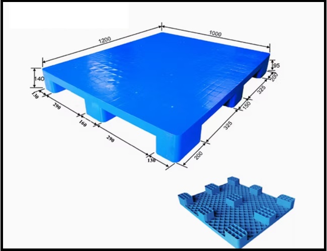 راهنمای جامع انتخاب ابعاد مناسب پالت پلاستیکی